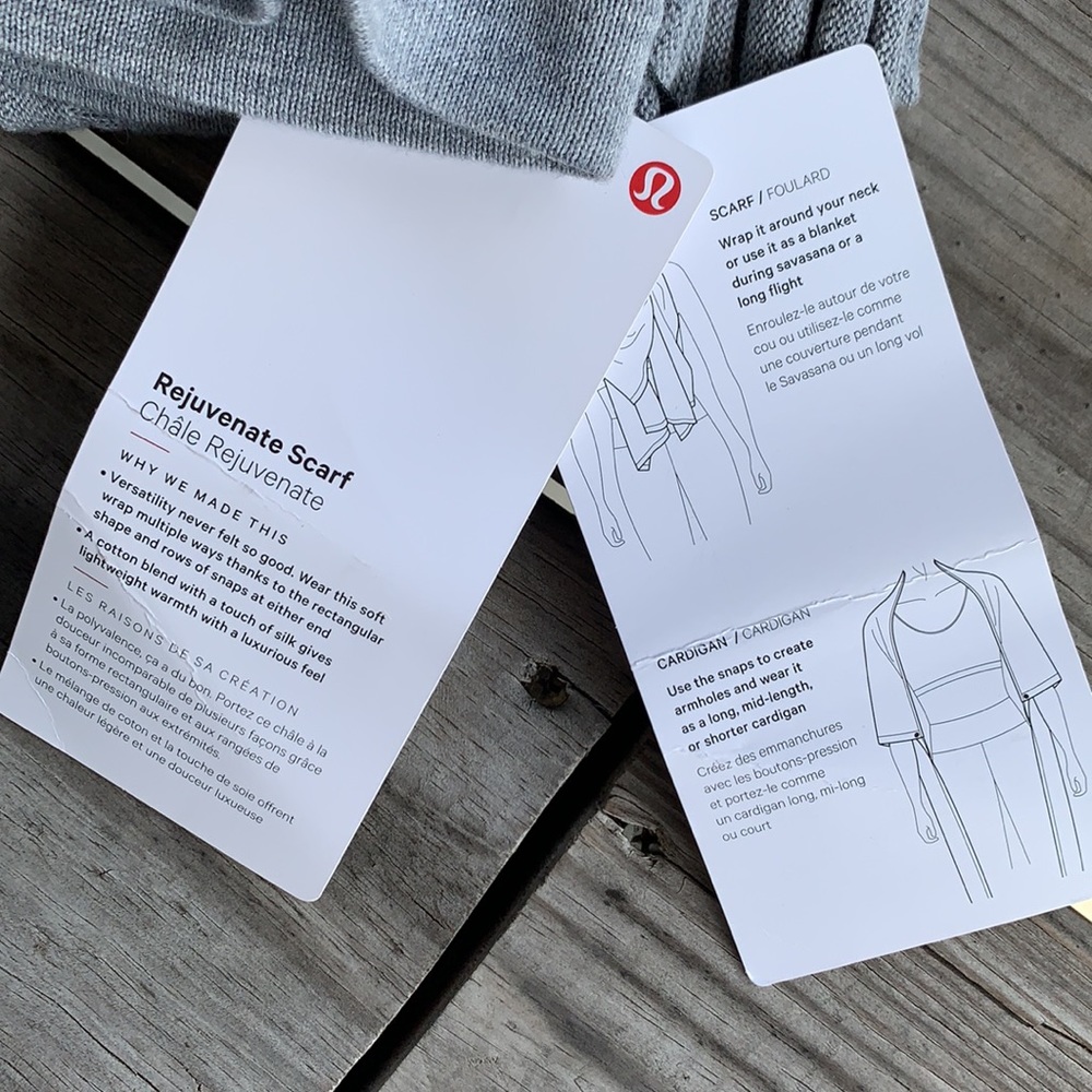 Lululemon Rejuvenate Scarf/Wrap - Picture 6 of 10